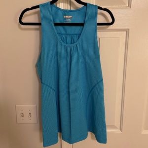 Blue tank top size xl